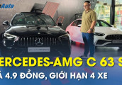 Cận cảnh Mercedes-AMG C 63 S E Performance tại Việt Nam, có gì khác biệt với AMG C 43