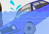 Kỹ năng thoát hiểm khi xe ô tô bị lao xuống nước