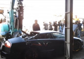 Siêu xe Lamborghini bị nghiền nát  tại Đài Loan