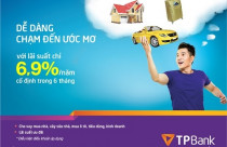 Mua ô tô ưu đãi lãi suất 6.9 % trong 6 tháng đầu với TP Bank