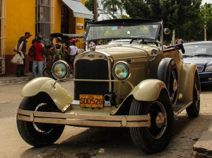 Xe Mỹ cổ ở Cuba