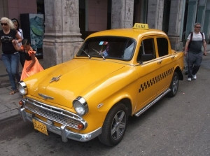 Những chiếc taxi “cổ lỗ sĩ” của Cuba