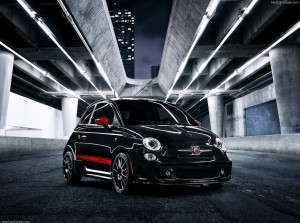 bọ cạp đen Fiat 500 Abarth