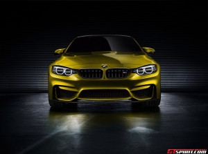 BMW M4 Coupé Concept với sắc vàng ấn tượng