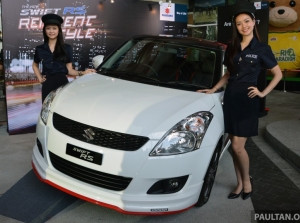 Suzuki Swift RS phong cách ra mắt tại Malaysia