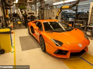 "Đột nhập" nhà máy Lamborghini